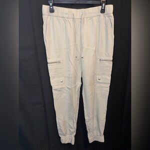 Banana republic women’s cargo pants gray